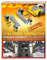 Halter für Querlenker oben links Aluminium