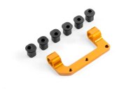 Halter für Querlenker oben links Aluminium SWISS 7075 T6 Set