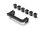 Halter für Querlenker oben links Aluminium SWISS 7075 T6 Set