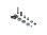 X8 GRAPHITE BELT TENSIONER HOLDER WITH BALL BEARINGS - SET