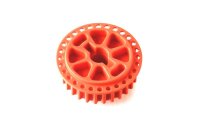 Riemenrad vorne seitlich 28 Zähne Low Friction Kohlefaser