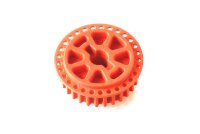 Riemenrad vorne seitlich 29 Zähne, Low Friction Kohlefaser