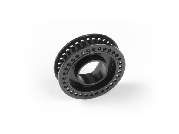 X8 ALU SIDE BELT PULLEY 32T - HARD COATED - SWISS 7075 T6
