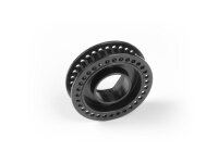 X8 ALU SIDE BELT PULLEY 32T - HARD COATED - SWISS 7075 T6