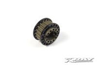 Alu Riemenrad vorne 18 Zähne 6mm, mitte