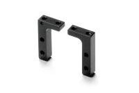 Alu Serve Befestigung - schwarz - SWISS 7075 T6 (2)