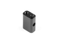 X8 ALU ROLL-OVER BAR HOLDER - BLACK - SWISS 7075 T6