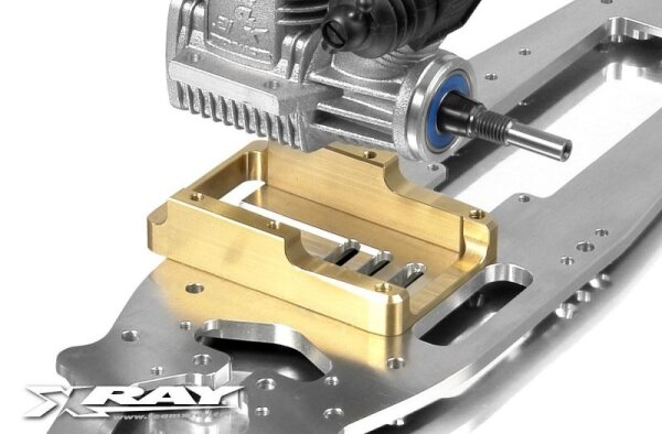 Messing Monoblock Motorhalter