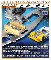 Messing Monoblock Motorhalter