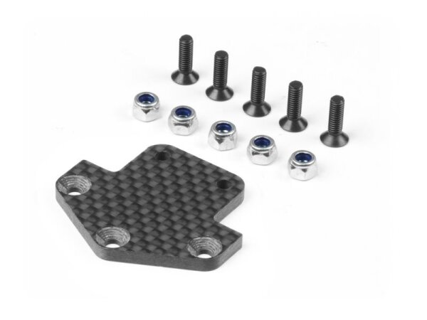 GT Graphite Heck Diffusor Adapter Platte 3.0mm