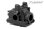 Differenzialgehäuse, Set, vorne/hinten XB808´11