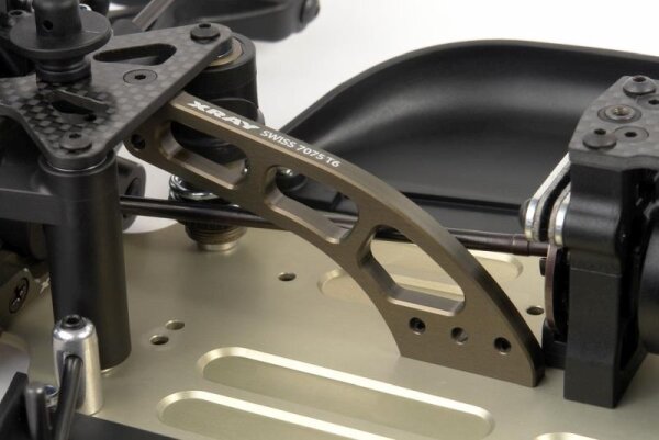 Versteifungsstrebe 5mm, vorne, 7075 T6 Alu