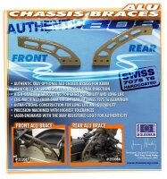 Versteifungsstrebe 5mm, vorne, 7075 T6 Alu