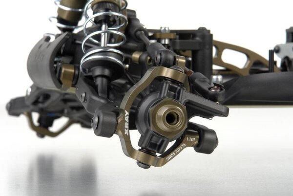 Achsschenkel C-HUB, links Alu 10°
