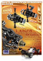 Achsschenkel, links, Alu 5 Grad King Pin Set