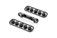 XB8 Aluminium Achshalter vorne FF SWISS 7075 T6 V2