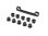 XB8 ALU FRONT UPPER ARM HOLDER FOR SEMI-SPLIT BULKHEAD