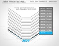 XB8 Stabilisator 2,8mm, vorne