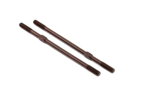 Gewindestangen, einstellbar M4 L/R 86mm, Federstahl