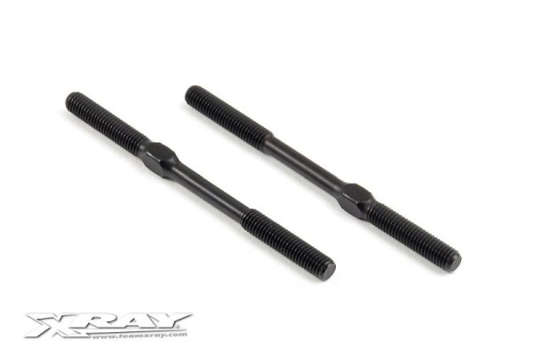 XT8 Gewindestangen, einstellbar L/R 75mm, Federstahl