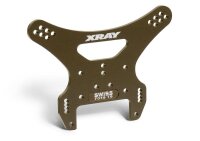 Dämpferbrücke 3mm, hinten, 7075 T6 Alu (CNC-gefräs