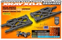 XB9 / XB8 Querlenker, hinten unten Graphite