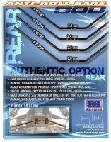 Stabilisator 2,2mm, hinten