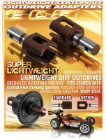 Zentraldifferenzial-Halbachse, leicht