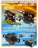 XB808 Activ Diff-Halbachsen