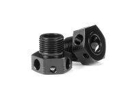 ALU WHEEL AXLE OFFSET +3MM - LIGHTWEIGHT - BLACK COATED (2)