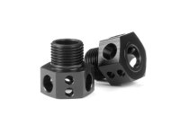 Radachse Achsversatz +5mm, Alu (gehärtet)