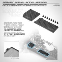 GRAPHITE BATTERY & RECEIVER COVER PLATE