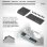 GRAPHITE BATTERY & RECEIVER COVER PLATE