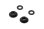 Federvorspannungsclipse 1 u. 2,5mm, Kunststoff