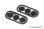 Dämpferkolbenplatten-Set 8-Loch 1.2 1.3 10-Loch 1.1mm