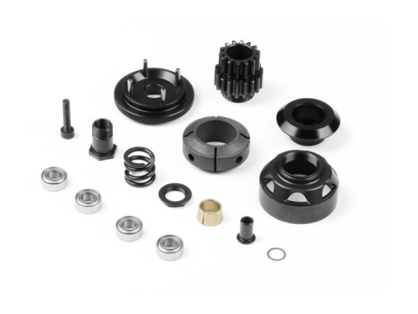 GT4 Backen Alu Kupplung - Komplett Set