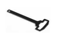 Kohlefaser Oberdeck front 2.0mm - 2 WD