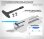 Graphite Chassis T-Brace vorne - Set