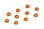 Alu Unterlegscheiben konisch 3x6x2mm - orange (10)