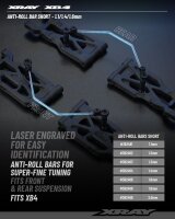 ANTI-ROLL BAR - SHORT - 1.6MM