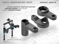 Composite Servo Saver Set Kohlefaser