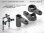 Composite Servo Saver Set Kohlefaser