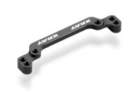 Alu Lenkungsplatte 2 Loch 6mm Profiled Shape SWISS 7075 T6