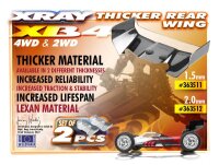 Lexan Heckflügel 2,0mm (2)