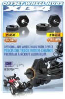 Alu Radmitnehmer 14mm - Offset (-0.75mm) (2)