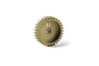 Alu Motorritzel - gehärtet - 31 Zähne - 48dp