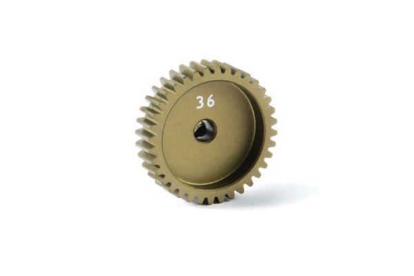 Alu Motorritzel - gehärtet - 36 Zähne - 48dp