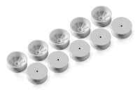 4WD FRONT WHEEL AERODISK WITH 12MM HEX IFMAR WHITE HARD (10)