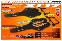 X1´17 Alu Flex Chassis 2.0mm 7075 T6