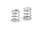 Federn 4,75 Spulen vorne 3.6x6x0.45mm C=2.0 Silber soft 2